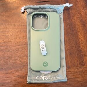 Loopy Case Sage Green Phone Cover